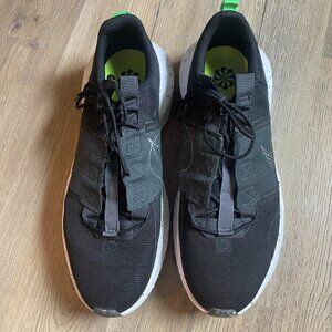 Nike Men's Crater Impact Black White Green DB2477-001 Shoes Sneakers 14 Outdoor